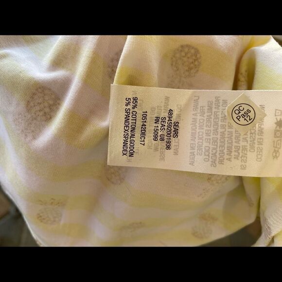 Simply Styled 2 Girls Sleeveless‎ Pineapple Print Dress Size L 14 NWT Summer - Picture 7 of 8